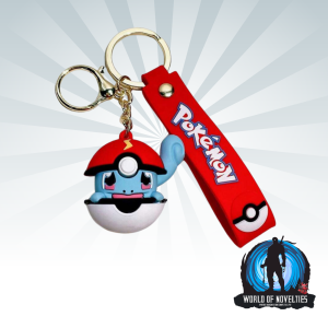 Squirtle in Poké Ball Keychain